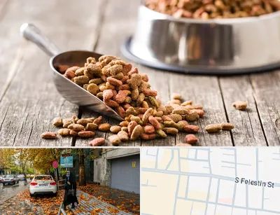 فروشگاه غذای حیوانات خانگی در خیابان فلسطین