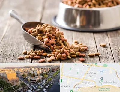 فروشگاه غذای حیوانات خانگی در تهرانپارس 