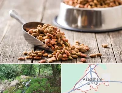 فروشگاه غذای حیوانات خانگی در آزادشهر