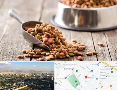 فروشگاه غذای حیوانات خانگی در هنگام