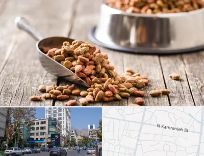 فروشگاه غذای حیوانات خانگی در کامرانیه