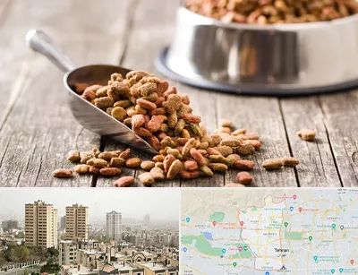 فروشگاه غذای حیوانات خانگی در منطقه 5 تهران