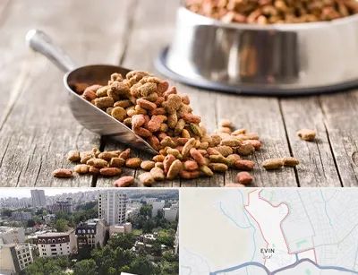 فروشگاه غذای حیوانات خانگی در اوین