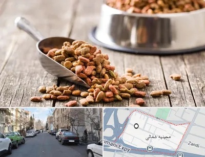 فروشگاه غذای حیوانات خانگی در مجیدیه شمالی