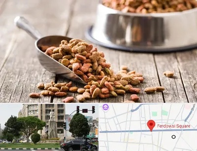 فروشگاه غذای حیوانات خانگی در میدان فردوسی تهران