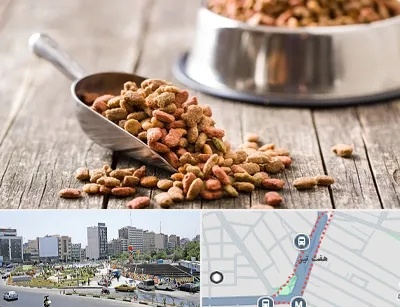 فروشگاه غذای حیوانات خانگی در هفت تیر
