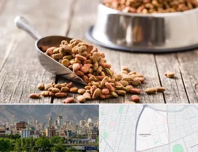 فروشگاه غذای حیوانات خانگی در جمشیدیه