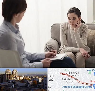 دکتر روانپزشک در فرمانیه