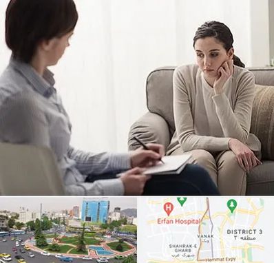 دکتر روانپزشک در ونک