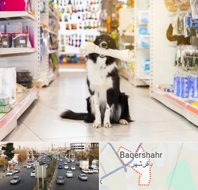 فروشگاه لوازم حیوانات خانگی در باقرشهر