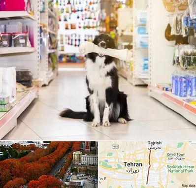 فروشگاه لوازم حیوانات خانگی در ولیعصر