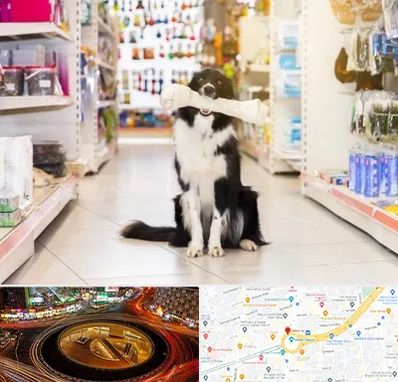 فروشگاه لوازم حیوانات خانگی در میدان ولیعصر