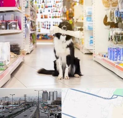 فروشگاه لوازم حیوانات خانگی در بلوار ارتش