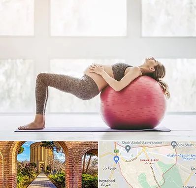 کلاس ورزش بارداری در شهر ری