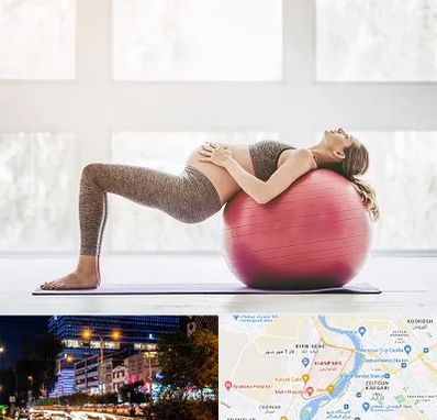 کلاس ورزش بارداری در کیانپارس اهواز