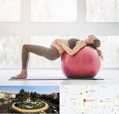 کلاس ورزش بارداری در هفت حوض