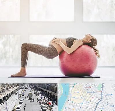 کلاس ورزش بارداری در نادری اهواز