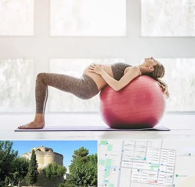 کلاس ورزش بارداری در مرداویج اصفهان