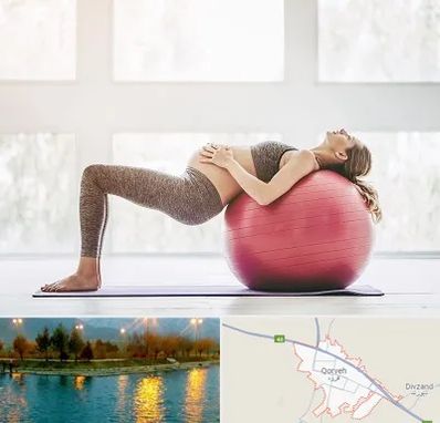 کلاس ورزش بارداری در قروه