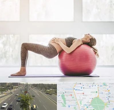 کلاس ورزش بارداری در منطقه 17 تهران