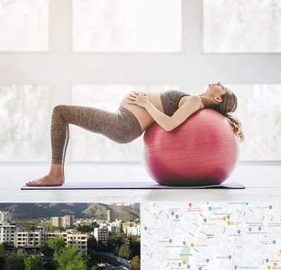 کلاس ورزش بارداری در دیباجی