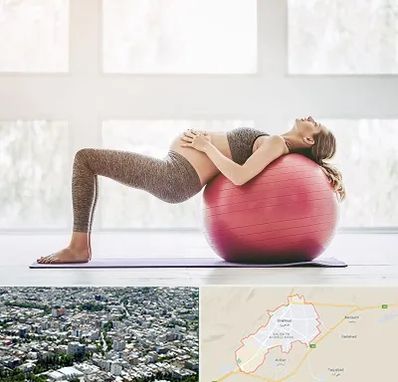 کلاس ورزش بارداری در شاهرود