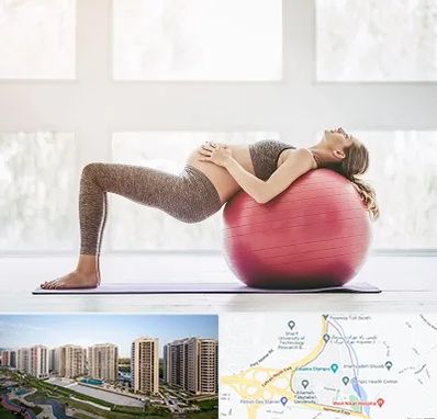 کلاس ورزش بارداری در المپیک