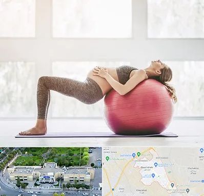 کلاس ورزش بارداری در نسیم شهر