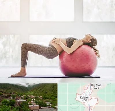 کلاس ورزش بارداری در کلاله