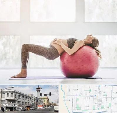 کلاس ورزش بارداری در 17شهریور