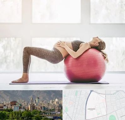 کلاس ورزش بارداری در جمشیدیه