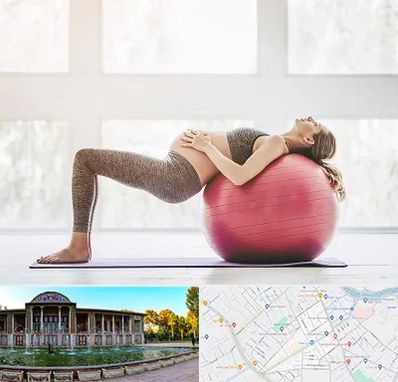 کلاس ورزش بارداری در عفیف آباد شیراز