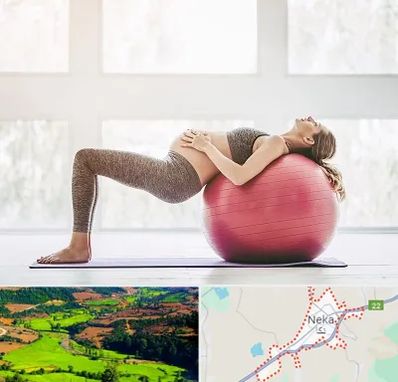 کلاس ورزش بارداری در نکا