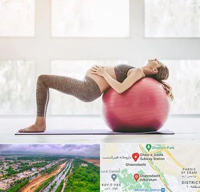 کلاس ورزش بارداری در قصرالدشت شیراز