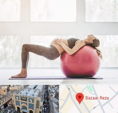کلاس ورزش بارداری در بازار رضا مشهد
