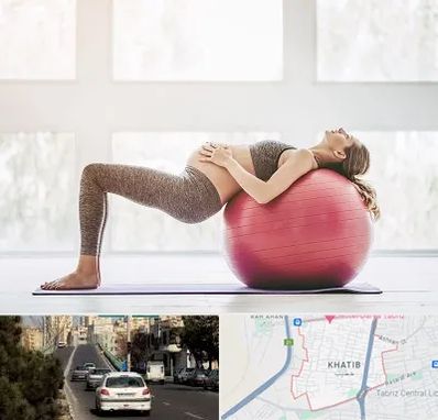 کلاس ورزش بارداری در خطیب تبریز