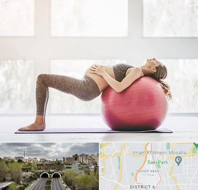 کلاس ورزش بارداری در یوسف آباد 