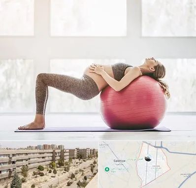 کلاس ورزش بارداری در واوان اسلامشهر