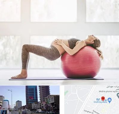 کلاس ورزش بارداری در چهارراه طالقانی کرج