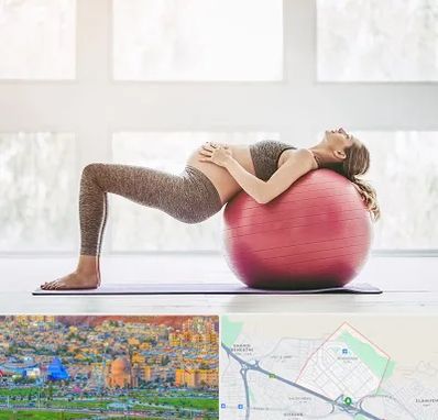 کلاس ورزش بارداری در رشدیه تبریز