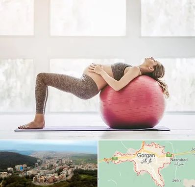 کلاس ورزش بارداری در گرگان