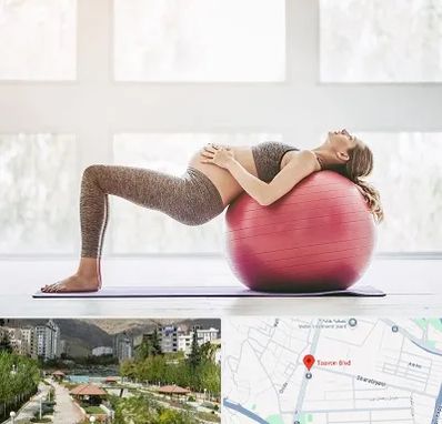 کلاس ورزش بارداری در بلوار تعاون