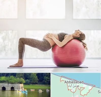 کلاس ورزش بارداری در عباس آباد
