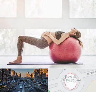 کلاس ورزش بارداری در نواب
