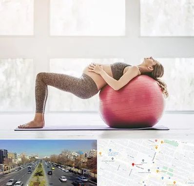 کلاس ورزش بارداری در بلوار معلم مشهد