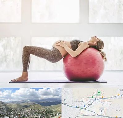 کلاس ورزش بارداری در رودهن