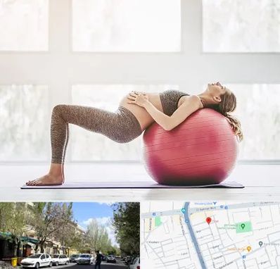 کلاس ورزش بارداری در کوی فیروز تبریز