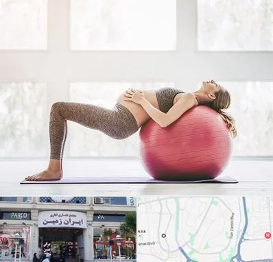 کلاس ورزش بارداری در ایران زمین