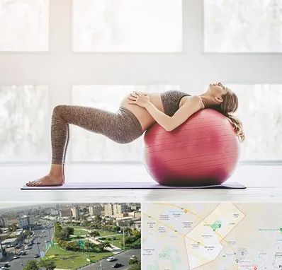 کلاس ورزش بارداری در کمال شهر کرج