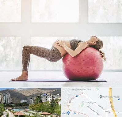 کلاس ورزش بارداری در شهر زیبا